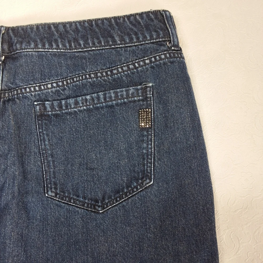 Old Navy Jeans Skirt Blue Color Plus Size 16